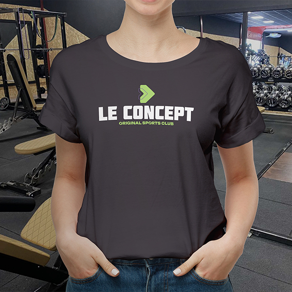 T-shirt femme - noir logo