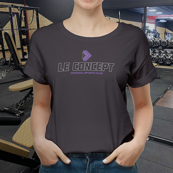 T-shirt femme - noir logo trait – Image 3