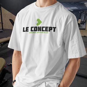 T-shirt homme - blanc logo