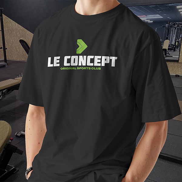 T-shirt homme - noir logo